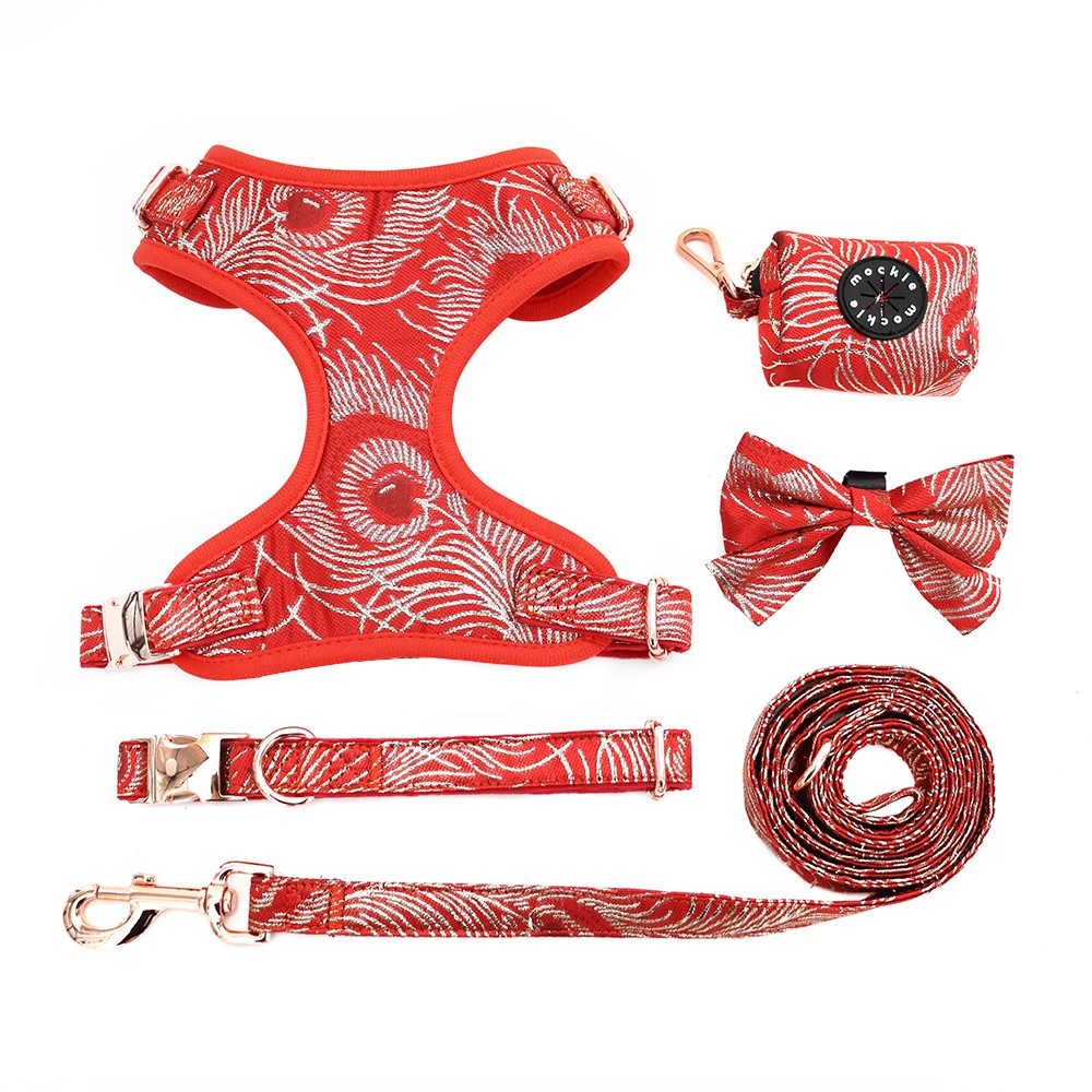 Jacquard Fabric Dog Set