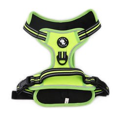 green dog harness