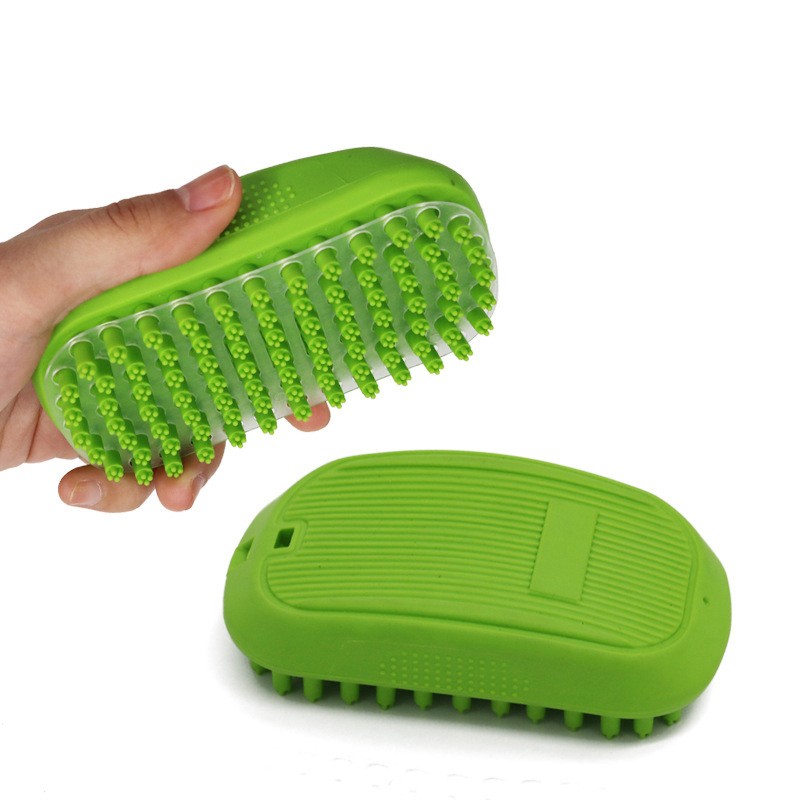 Massage pet shower brush